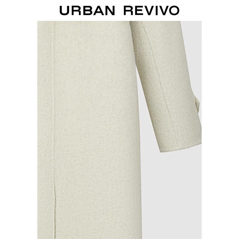 UR Women's High-Neck Oblique Buckle Winter Coat