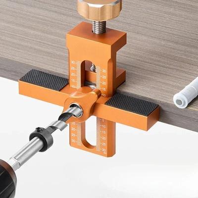 2 In1 Woodworking Cabinet Door Installation Jig Quick Positioning Panel Installation Rebounding Device Drilling Woodworking Tool