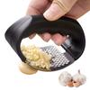 Garlic Press Squeezer Upgraded Stainless Steel Manual Garlic Ginger Rocker Crusher Garlic Cutting Mince Tools Kitchen Gadgets