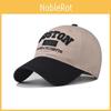 Boston Letter Embroidered Cotton Baseball Cap Sun Protection Hat For Daily Use