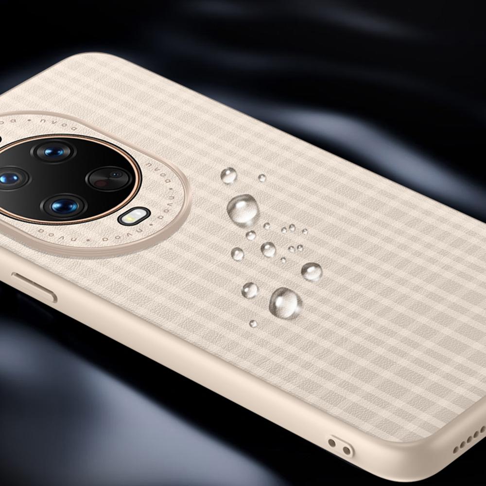 For Huawei Nova 14 5G Case Plaid Texture PU Leather + TPU Protective Phone Cover