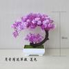 Plantas Artificiales Decoración Bonsái en Maceta Árbol Pequeño Maceta Planta Falsa Maceta Adornos de Jardín Zen Decoración de Mesa Hogar Habitación