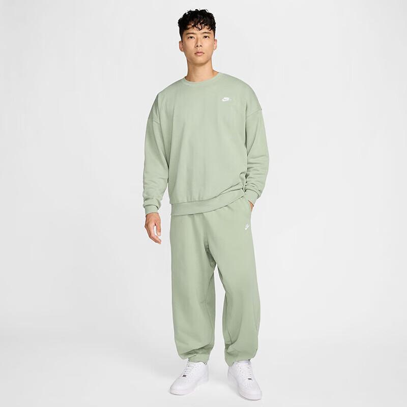 NIKE Men's Spring Autumn Crewneck Sweatshirt Casual Sports Fashion Simple HJ1820-370