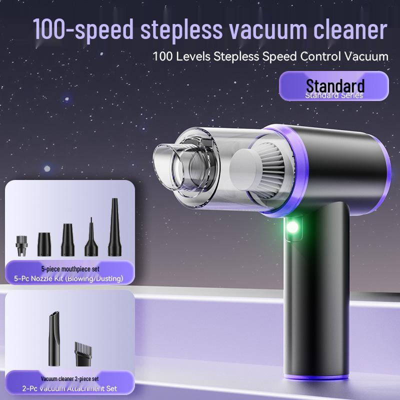 

Wireless Handheld Car Vacuum Cleaner - Dual Suction and Blow with Strong Power