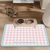Pet Cat Feeding Mat - PVC Waterproof, Non-stick, Hair/Bite Resistant, Splash-Proof