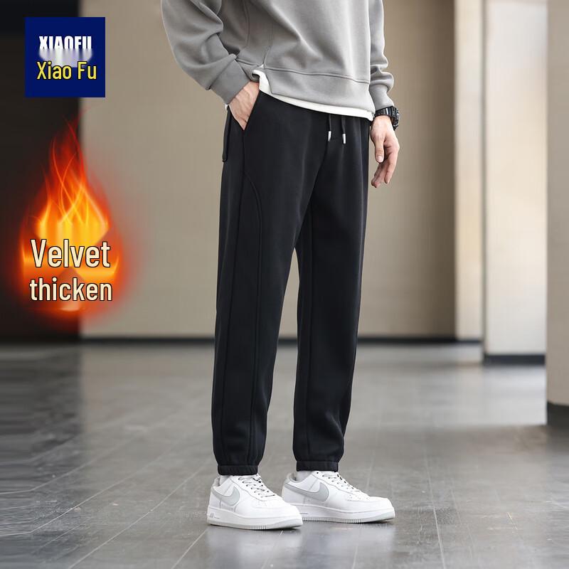 

Men s Fleece-Lined Warm Casual Sweatpants M