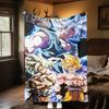 1PC Dragon Ball Z  Print Flannel Blanket, High quality All Seasons, Home Decor, Warmth and Comfort, Perfect for Christmas Gifts