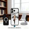 Singer M-Madonna Phone Case Magnetic For iPhone17 16 15 14 13 12 Pro Max For Magsafe Wireless Charging Cover