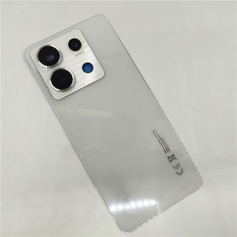 

Крышка аккумулятора для Xiaomi Redmi Note 13 Pro 5G 2312DRA50C Задняя крышка корпуса из стекла Запасные части
