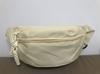 Brust Banana Bag für Damen Sling Crossbody Hüfttasche Canvas Lauf-Hüfttasche Lässige Bauchtaschen Sport Halbmond Gürteltasche