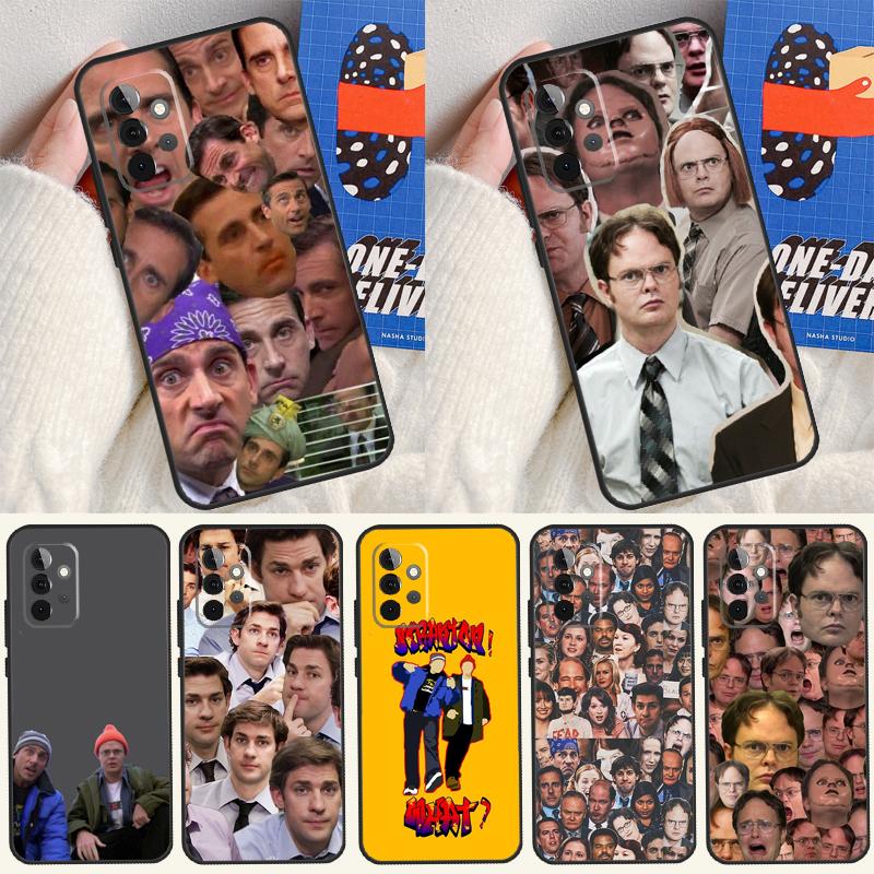 Lazy Scranton The Office For Samsung Galaxy A55 A35 A15 A54 A34 A14 A53 A33 A13 A05 A06 A16 A22 A32 A52 Phone Case