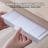 Self-Adhesive Hidden Storage Box Under the Table Makeup Organizer Under Desk Storage Drawer Organizer Box Stationery Storage