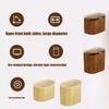 Wall Door Mounted Press Lid Trash Can for Homes Kitchen Bathroom and Living Room Space Saving Design Sealed Odor Proof