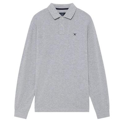 Hackett Slim Fit Logo langærmet polo