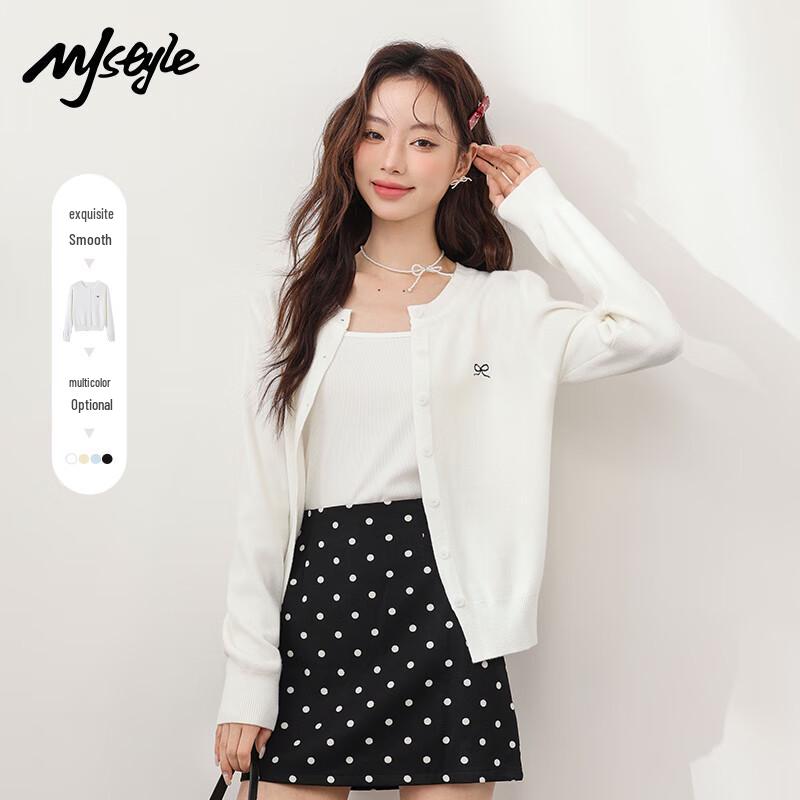 MJ STYLE Women's Long Sleeve Knit Cardigan