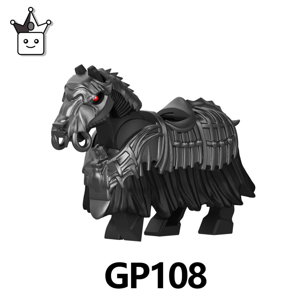 Newest Berserk Skull Knight War Horse GP106 GP108 Building Blocks Toy