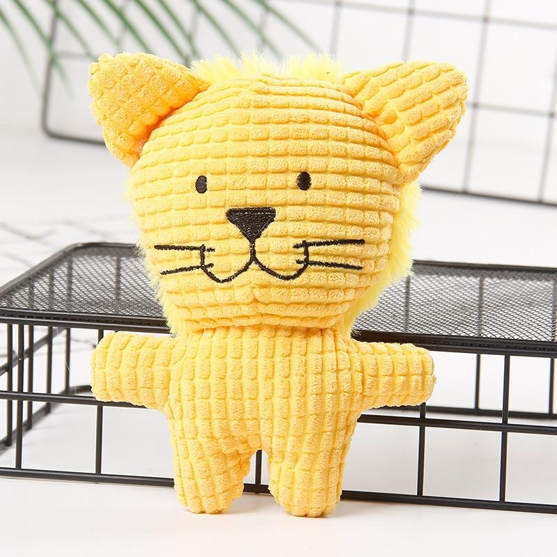 Pet Supplies: Cat and Dog Durable, Teething, Corn Fluff, Sound-sounding Companion Cartoon Plush Toys