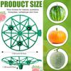 10PCS Melon Cradle Pumpkin Watermelon Stand Plastic Garden Plant Support for Squash Cantaloupe Strawberry Fruit Holder