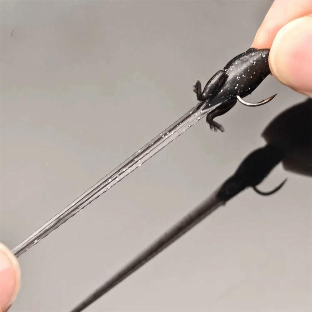 With Hooks Artificial Soft Bait Box Packaging TPE Floating Bait Bass Fishing