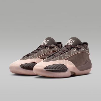 Jordan Triangle Basketball Shoes Unisex Low Top Black Beige