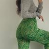 Women Versatile Comfortable Printed High-Waisted Pants