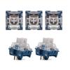 TTCs Silence Bluish White V2V3 Switches 3Pin Tactile Silence for Mechanical Keyboards Mute 2 Gold Plateds Spring Axises