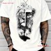 Lion Of Judah And Jesus Crown Thorns T Shirt Christian Faith Long Or Short Sleeves Vintage Washed Stylish Stretched Slightly