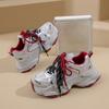 Fashion Summer 2024 New Trends Women's Sneakers Fashion Casual Sports Breathable Tennis Shoes Low Top Lace-up Women's Vulcanized Shoes