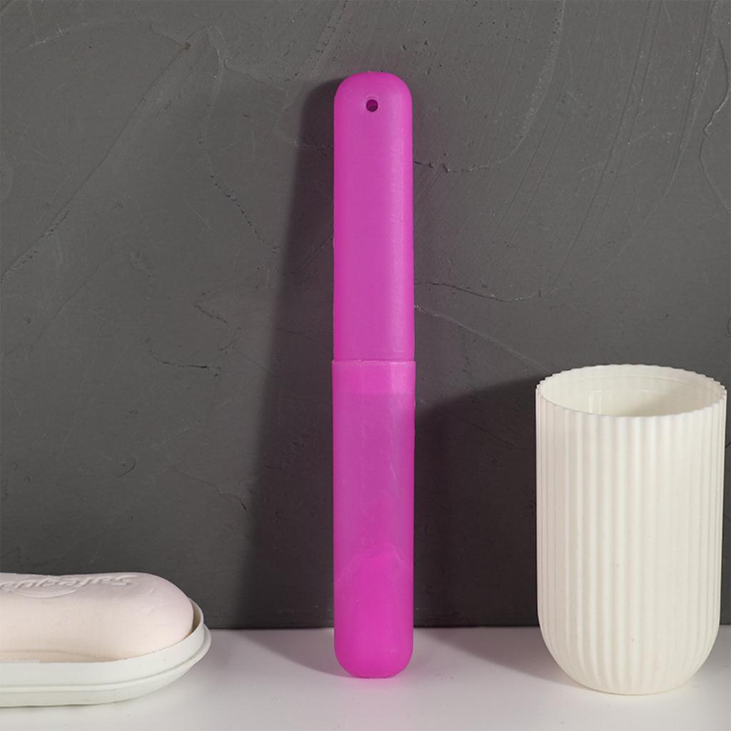 Toothbrush Storage Box Tooth Brush Box Holder Cover Travel Storage Dust-proof Case Portable Portable Travel Toothbrush Case