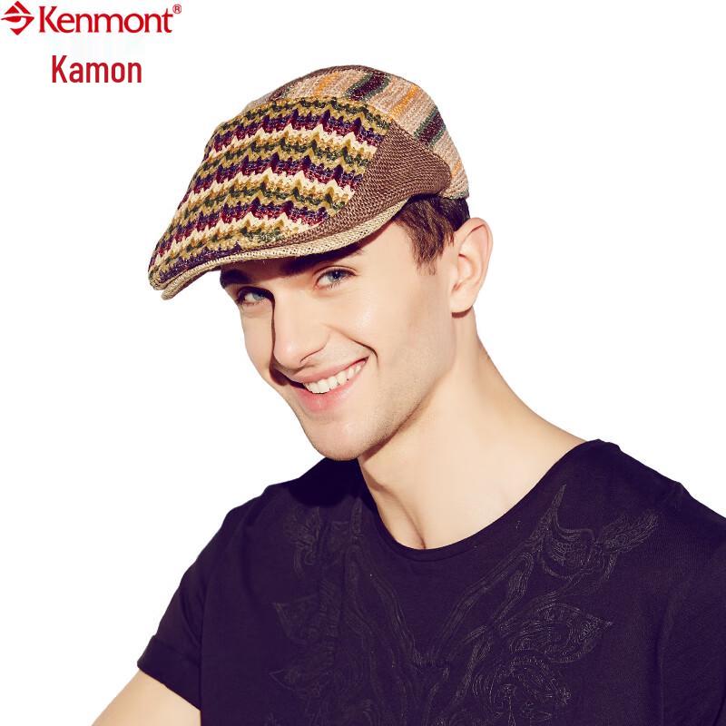 Мужская британская ретро берет-шляпа Kenmont из льна 58.5
