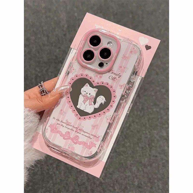 

Pink Rabbit Bowknot Crossbody Case for iPhone 17/16 Pro/15 Pro Max/14/13 iPhone 17 Pro