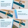 For RV City Water Inlet With Check Valve, For RV Campers Motorhome Trailer Marine 90° Solid Brass Hose Elbow