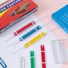 Colorful 8cm Nickel-Plated Metal Binding Clips & Rings