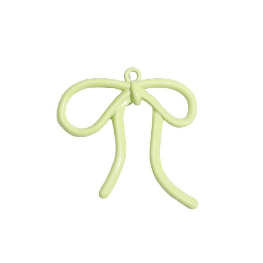 Alloy Bow Accessories Charms Pendant For Jewelry Making DIY Earring Necklace Bracelet