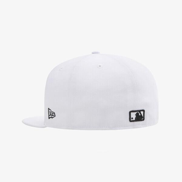 New Era Mlb La Dodgers Fitted Cap Optic White