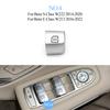 Car Front Rear Window Switch Repair Button Caps Key Cover Trim For Mercedes Benz E S Class W213 W222 E300 E350 S320 S350 S450