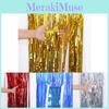 Beautiful 1m By 2m Glittering Laser Rain Curtain Perfect For Birthday And Holiday Decor