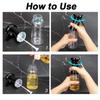 1 szt. Rozpylacz do oleju w sprayu z oliwek Butelka do rozpylania Gotowanie Pieczenie Rozpylacz mgiełki octu Butelka do rozpylania do grilla Ulepszony dozownik oleju Narzędzie do grilla