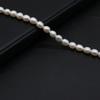 Luxury White Natural Freshwater Rice Shape Pearls 5-5.5mm, 36cm Strand Handmade Wedding Jewelry Accessories DIY Crafts