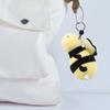 Cuddly Insect Plush Keychain Soft Stuffed Animal Keyring Emotional Support Toy for Stress Relief And Comfort Playful Cuddle Buddy for Kids