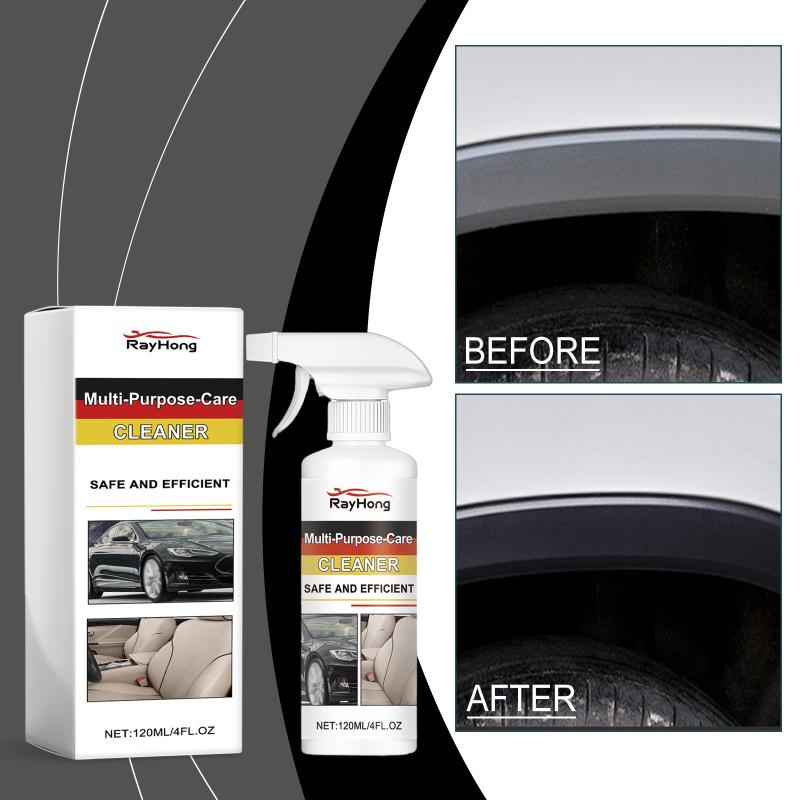 Multi Surface Car Interior Foam Cleaner for Leather Seats Dashboard Steering Wheel Eliminates Stains Odors Fast Clean Formula