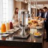 Double-Head Juice Dispenser Clear Body for Restaurant, Hotel