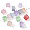5Pcs Glass Beads Magic Cube Loose Spacer Beads for Jewelry Making DIY Bracelet Necklace