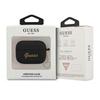 Guess Guaplschsk Airpods Pro Cover Black/Black Silicone Charm Heart Collection