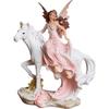 European Princess Flower Fairy Girl Desktop Ornament for Living Room or Study