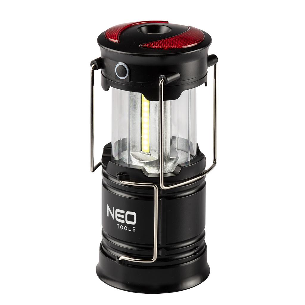 Battery-powered Camping Lamp 200 Lm 3xAA 3 In 1 COB LED