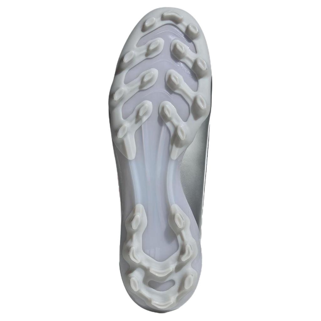 Adidas F50 Series Abrasion Resistant Soccer Shoes Unisex White Silver Sneakers JP7462