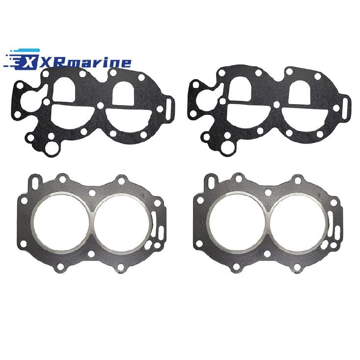2PCS Cylinder Head Gasket 20 25 28 30 35 HP For Johnson / Evinrude Outboard OMC 329419 777390 324324