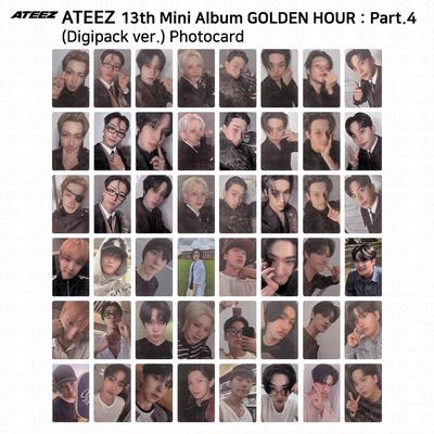 13th Mini Album Golden Hour Part.4 Digipack Ver. Photocard