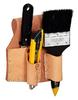 Kozuchi Waist Bag for Cowhide Leather Leather and Cleaning Brush Painting SI-10 Cutter, Skimmer,